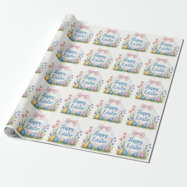 Beliebte Oster-Eier Schöne Sammlung Geschenkpapier (Ungerollt)