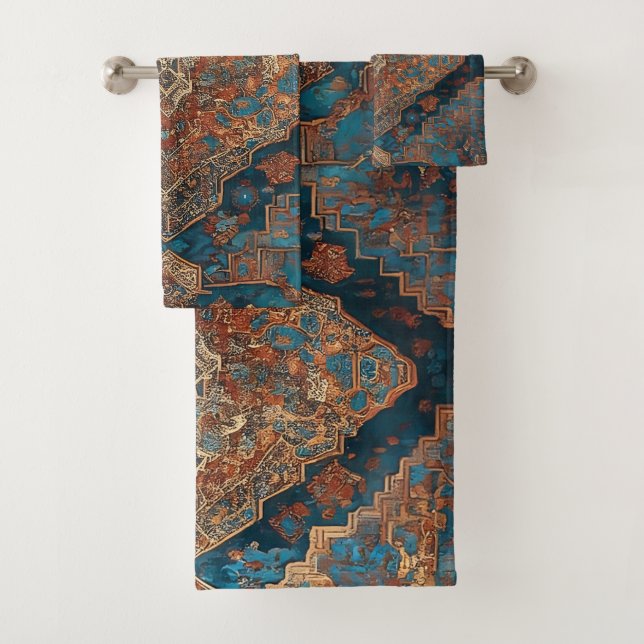 Beliebte persische schöne alte Mustersammlung Badhandtuch Set (Insitu)