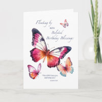 Beliebte religiöse Butterfliegen zum Geburtstag