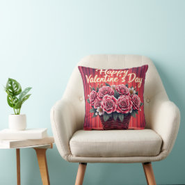 Beliebte schöne Luxus-Blumen-Liebes-Kollektion Kissen