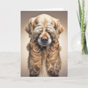 Beliebter Geburtstag Golden Retriever Karte