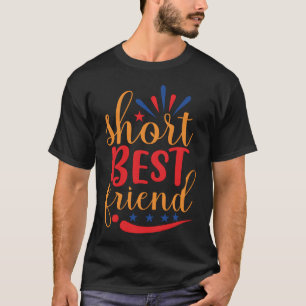 Beliebter Kurzer Sidekick Mein Kurz bester Freund T-Shirt