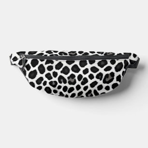 Beliebter Luxus Weißer Leopard Bauchtasche