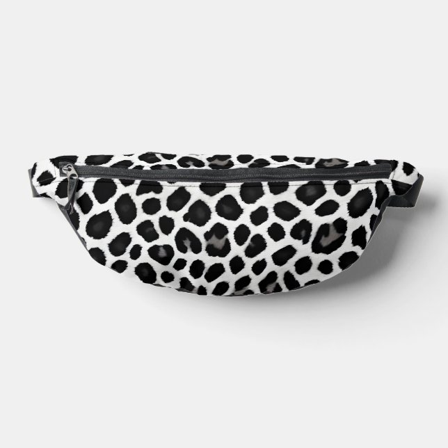Beliebter Luxus Weißer Leopard Bauchtasche (Ablage )