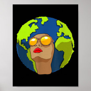 Beliebter Tag Mutter Erde Tag Kinder Jungen Frauen Poster