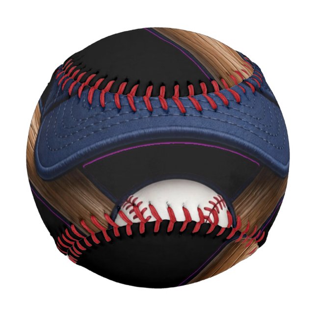 Beliebtes Baseball-Team-Emblem Baseball (Rückseite)