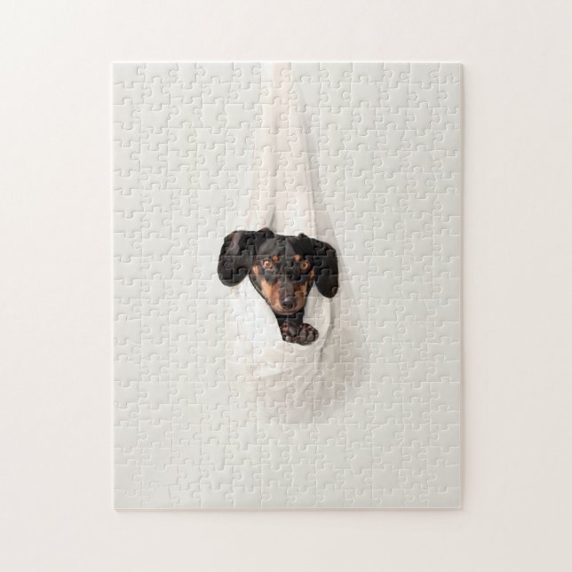 Beliebtes Hunddesign-Geschenk Puzzle (Vertikal)