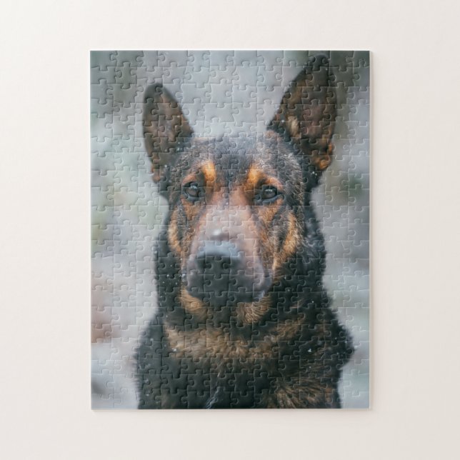 Beliebtes Hunddesign-Geschenk Puzzle (Vertikal)