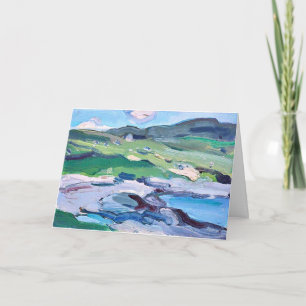 Beliebtes Kunstwerk von Samuel Peploe, Barra Karte