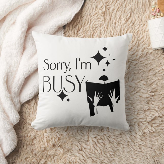 Beliebtes Lesebuch Lover Throw Kissen (Decke)