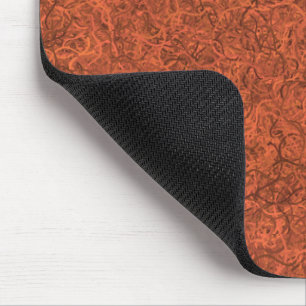 Beliebtes Muster in Burnorange Mousepad