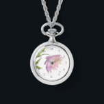 *~* Beliebtes Peony Watercolor Pink Lavendel Flora Armbanduhr<br><div class="desc">* Ein schöner Lavendel und rosa auf einem leuchtenden weißen Hintergrund. Dieses Design ist eine beeindruckende, sehr hübsche Wasserfarbenpeony-Blume, die das Gesicht der klassischen und klassischen Wrap dieser Frauen rund um die Uhr. * Das Band ist gut silber mit einem schwarzen Lederband. Diese Wrap-Uhr ist zeitlos und ihre Klasse wird...</div>