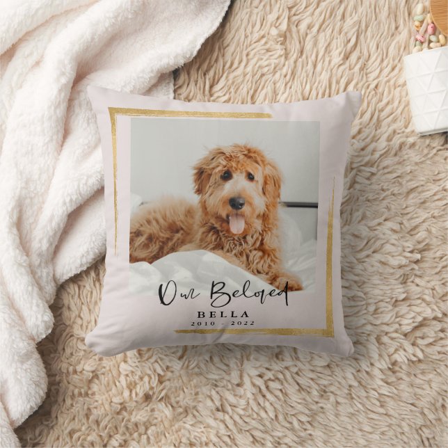 Beliebtes Pet Loss Memorial Keepake Throw Kissen (Decke)