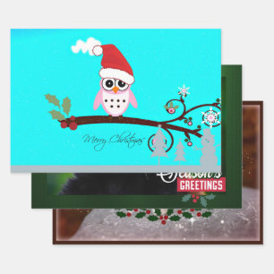 Beliebtes Weihnachtsgeschenk Geschenkpapier Set