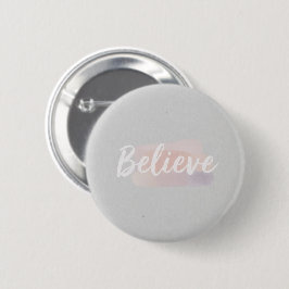 Believe calligraphic text button