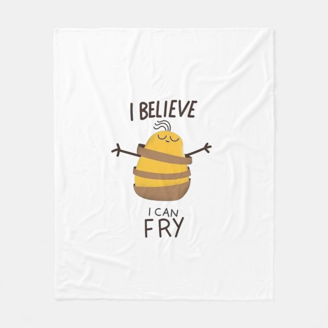 Believe  fleecedecke (Vorderseite)