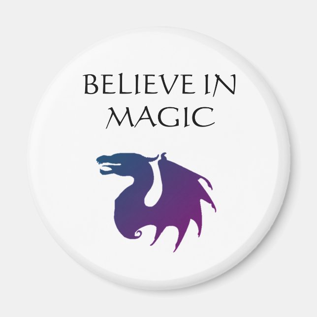 Believe in Magic Magnet (Vorne)