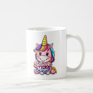 🦄✨ “Believe in Magic” Unicorn Mug ☕💖 Kaffeetasse