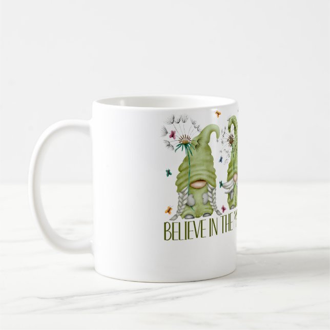 Believe In The Magic Gnome For Women Dandelion But Kaffeetasse (Links)