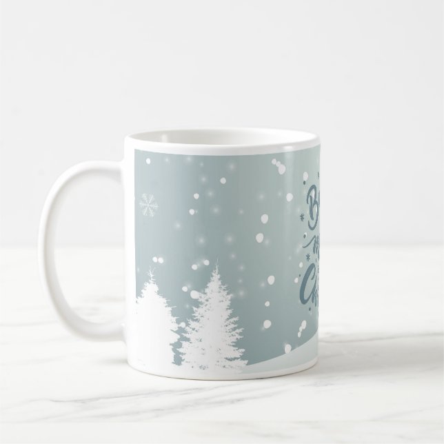 “Believe in the Magic of Christmas” mug Kaffeetasse (Links)