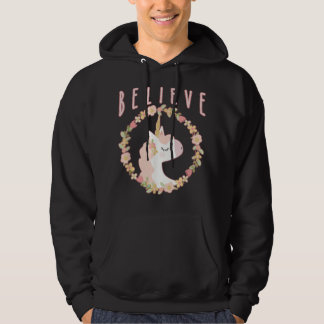 BELIEVE in Unicorns Niedlich Einhorn 2062 Hoodie