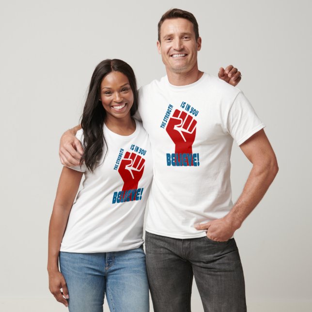 Believe in Workers Power Union Design T-Shirt (Unisex)
