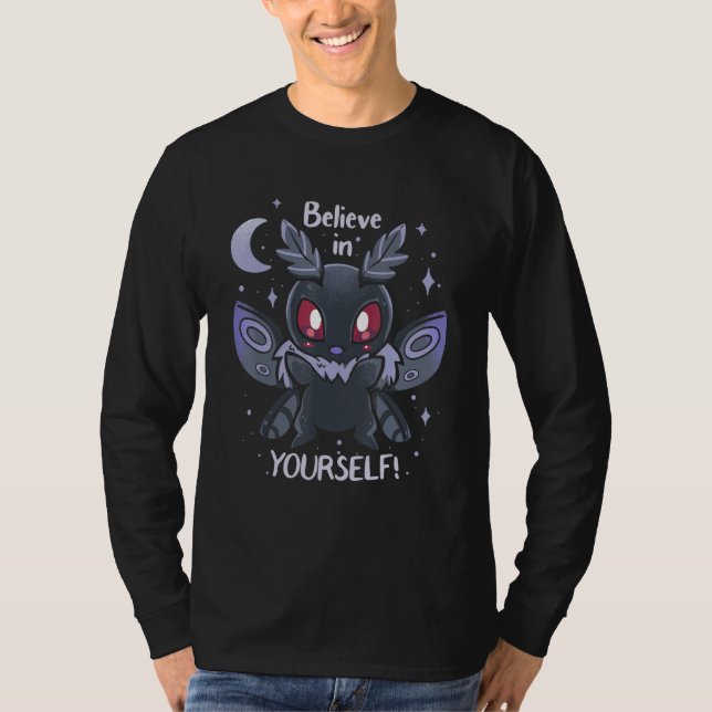 Believe in Yourself u2013 Cute Moth T-Shirt (Vorderseite)
