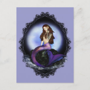 Believe Mermaid Post Cards Postkarte