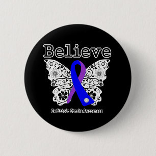 Believe Pedia Stroke Awareness Button