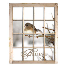 BELIEVE POSTER - GEBURT DURCH FENSTER