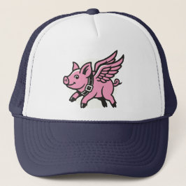 Believe the Impossible - When Pigs Fly T-Shirt Truckerkappe