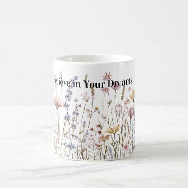 Believe Wild Flowers Kaffeetasse (Mittel)