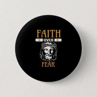 Believing Jesusit Jesus Christus Button