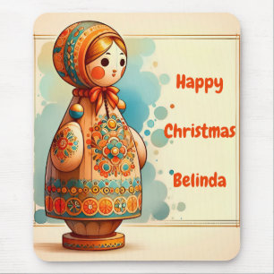 BELINDA ~ Frohes Weihnachten ~ Niedlich! ~ Mousepa Mousepad