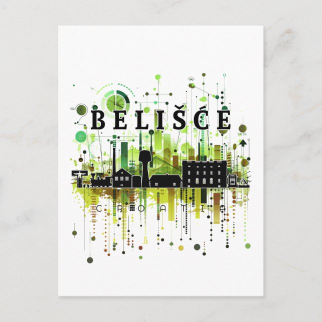 Belišće Kroatien Postkarte (Vorderseite)