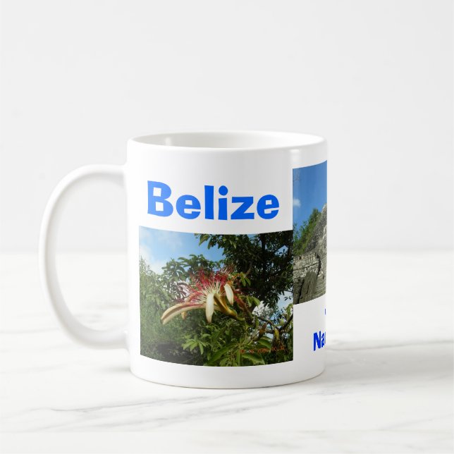 Belize-Abenteuer Tasse (Links)