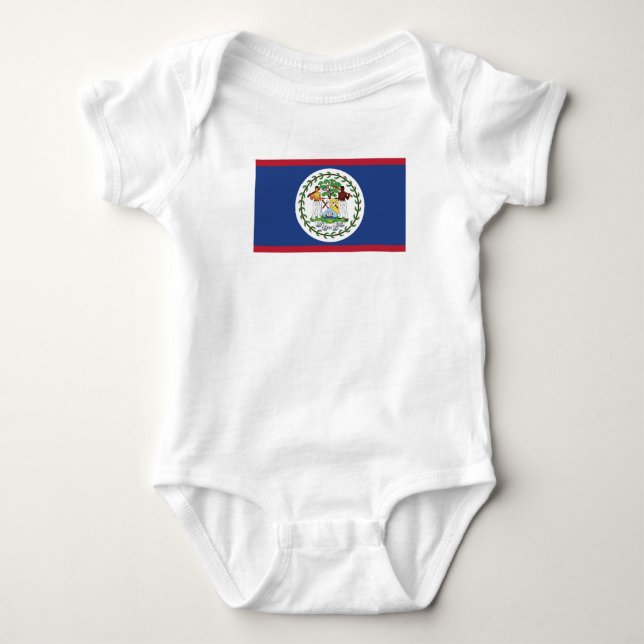 Belize Baby Strampler (Vorderseite)