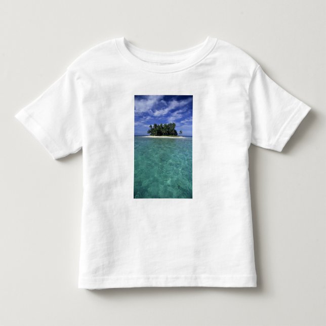 Belize, Barrier Reef, Insel ohne Namen oder Kai. Kleinkind T-shirt (Vorderseite)