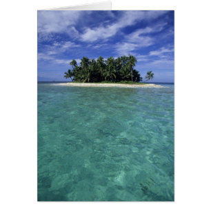 Belize, Barrier-Riff, Unbenannte Insel oder Cay.