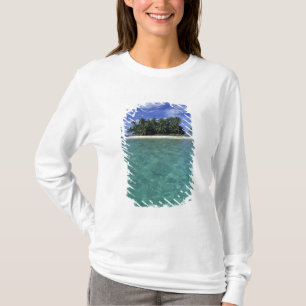 Belize, Barrier-Riff, Unbenannte Insel oder Caye. T-Shirt