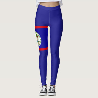 Belize Belizean Kriol Flagge Leggings