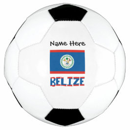 Belize Belizer Flagge Personalisiert Fußball