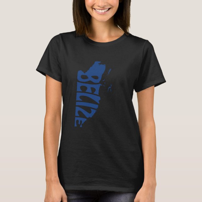 Belize Belizer Vater Belizer Wurzeln Belizer Stolz T-Shirt (Vorderseite)