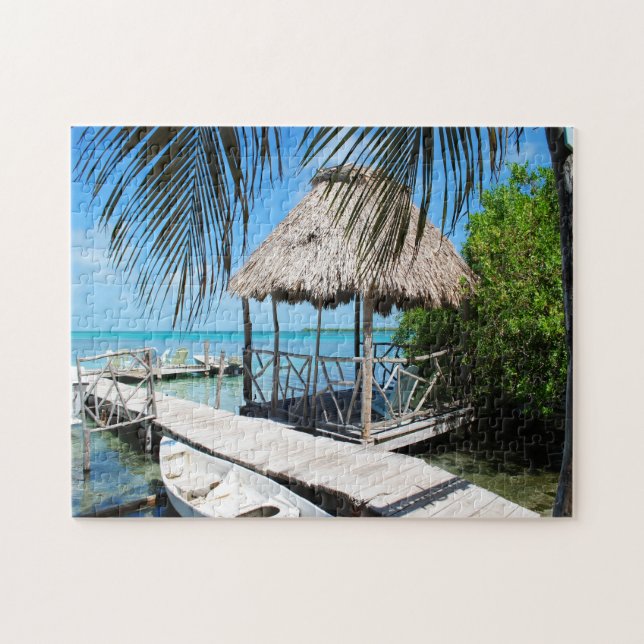 Belize Cay Caulker Coral Island Puzzle (Horizontal)
