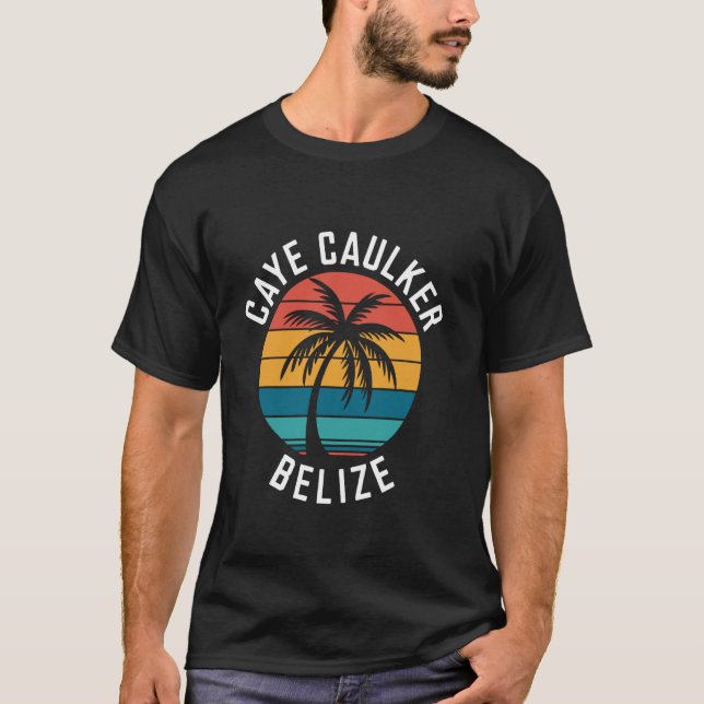 Belize Caye Caulker T-Shirt (Vorderseite)