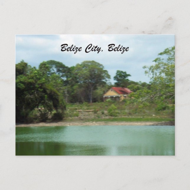 Belize City, Belize Postkarte (Vorderseite)