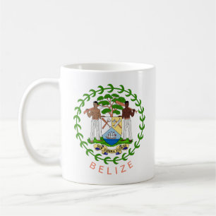 Belize Coat of Arms Coffee Tasse