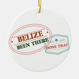 Belize dort getan dem keramik ornament
