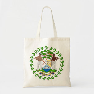 Belize-Emblem Tragetasche