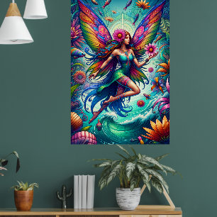 Belize Fairy Poster